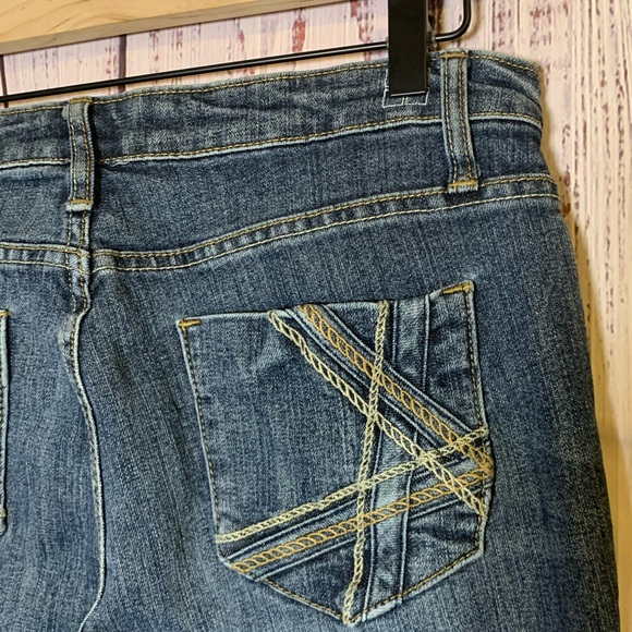 “Orion Blue” Stretch Bootcut Jeans { Salt Works Denim } - Picture 4 of 9